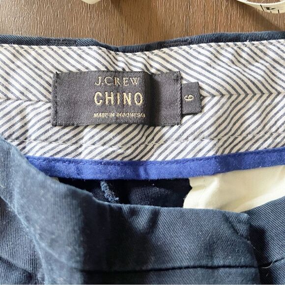 J. Crew 4” Chino Navy Shorts - Picture 2 of 5